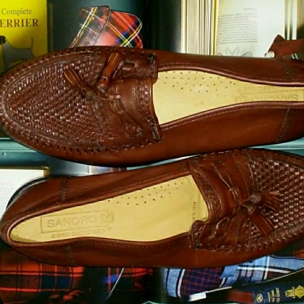 SANDRO MOSCOLINI Brown Summer Loafers Size 11